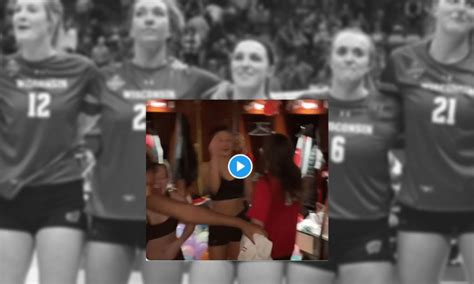 wisconsin volleyball team video|There’s no stopping “Frank the tank!” Second